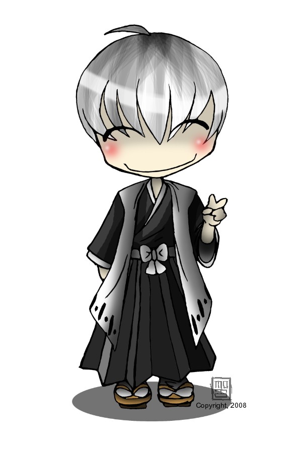 Ichimaru Gin Chibi =D