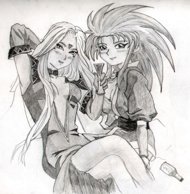 Ryoko + Urd