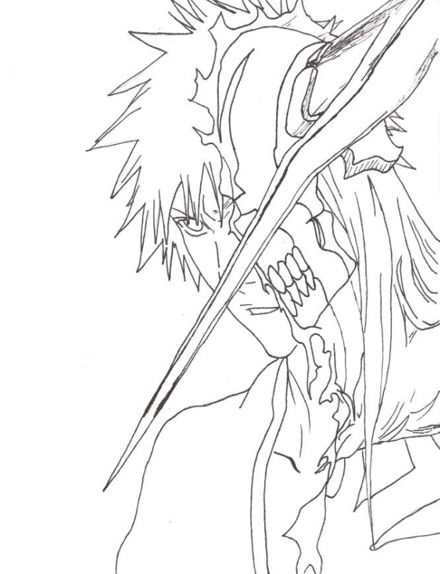 Ichigo Line art