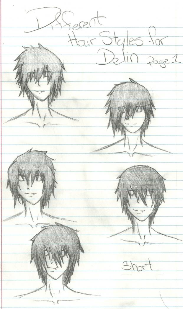 Different Hair Styles for Delin Page 1