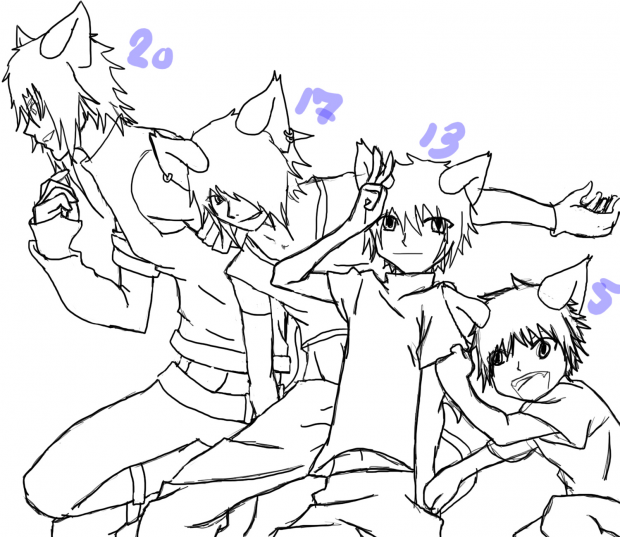 Patrick Age Progression WIP