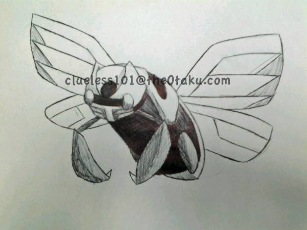 Ninjask Pen Sketch