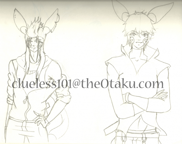 Perry and Mike Sketch