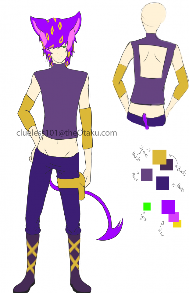 Patrick's new Outfit