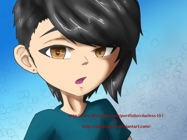 Sean Age 21 Chibi Headshot