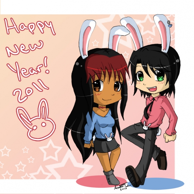 New Year's Bunnies