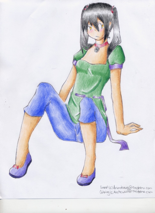 Help Her Up!- Colored