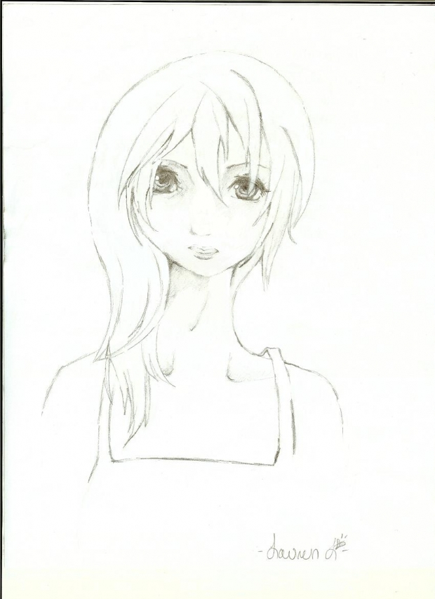 Namine Portrait Sketch