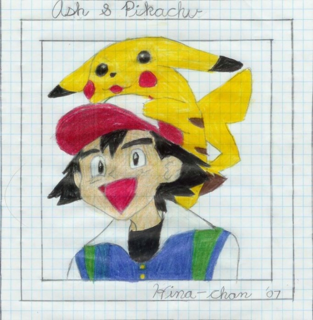 Ash And Pickachu
