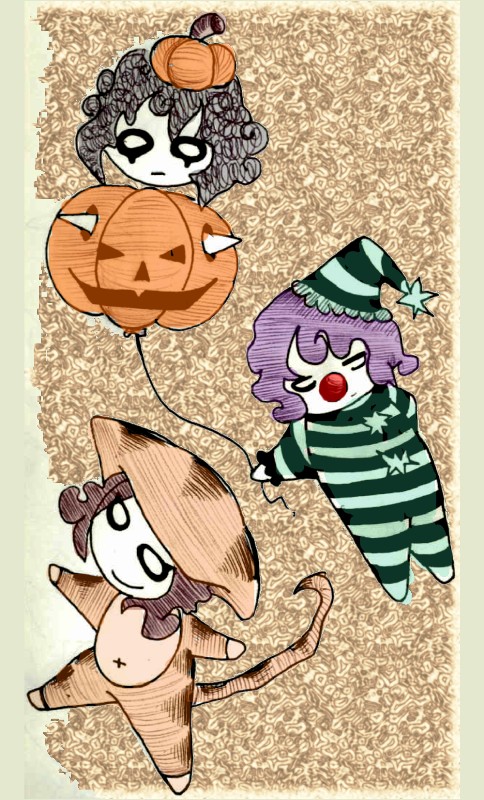 Halloween Chibi Costume Dump XD