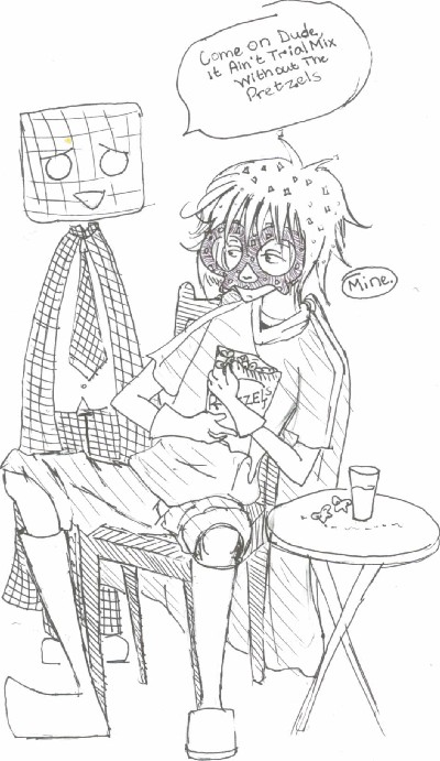 Pretzel Man & Chex Mix Boy