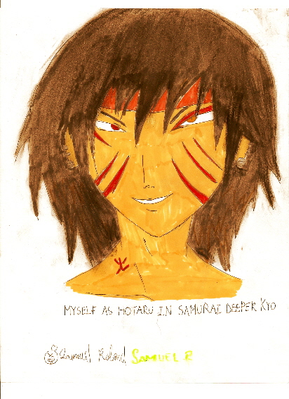 Contest entry for otakufangirl-Myself as my favourite anime character