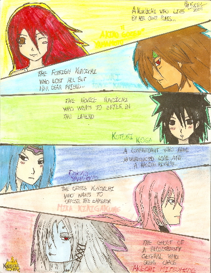 Kunoichi Era:Main Girls