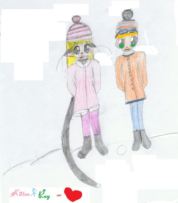 Ray X Kitten In The Snow Xd