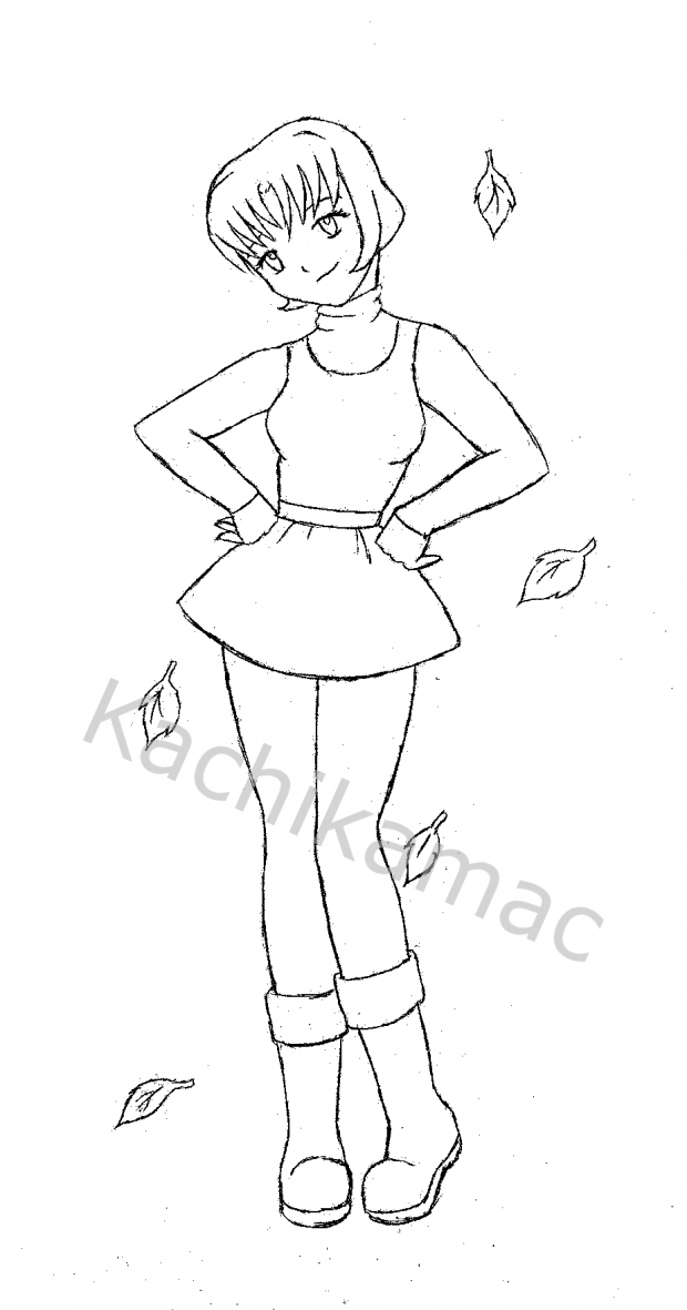 Saria ~ Line Art