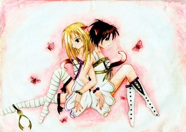 Long Lost Works by Kachi ~ Neko Sisters