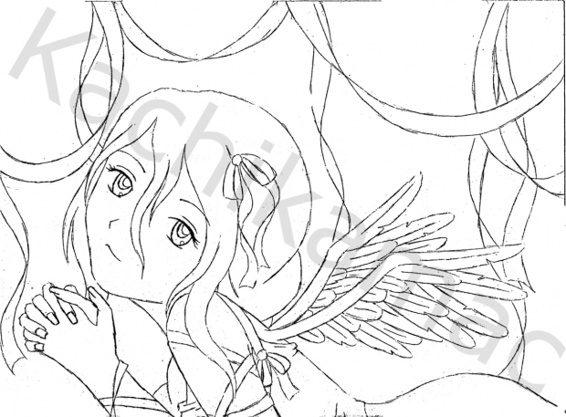 Tender Lavender ~ Sketch