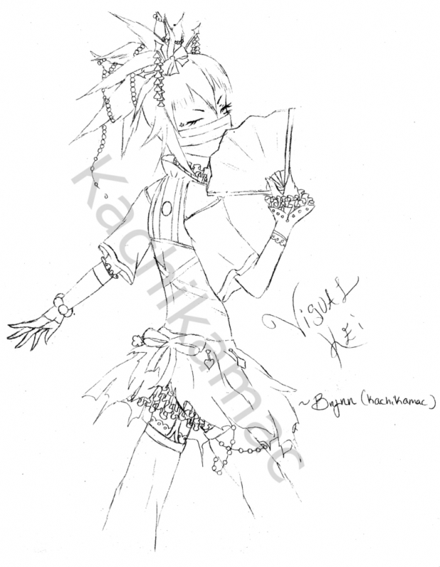 Visual Kei 1 (sketch)