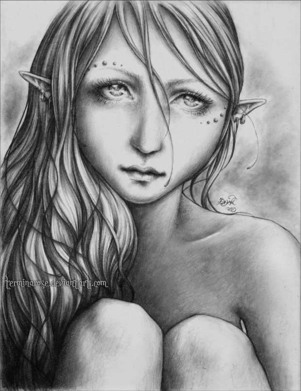 Periwinkle (black and white)