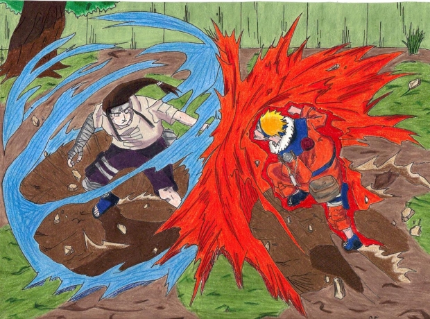 naruto vs. neji
