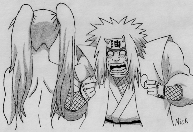 Jiraiya And Naruto