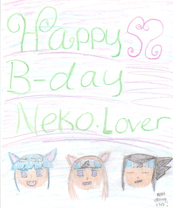 Neko.lover  B-day