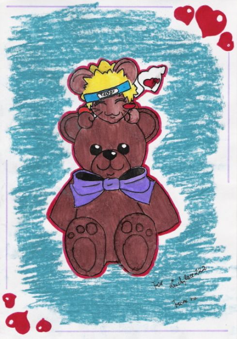 Naruto Loves Teddy Xddd