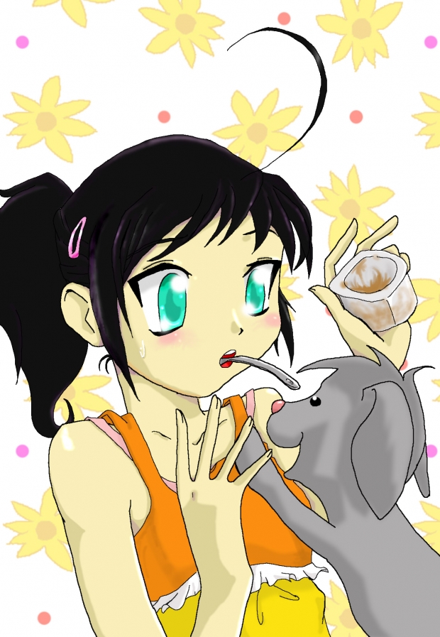 ZOMG! Chocolate Pudding! XD