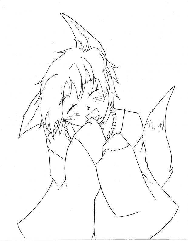 Kawaii Inari Kitsune WIP