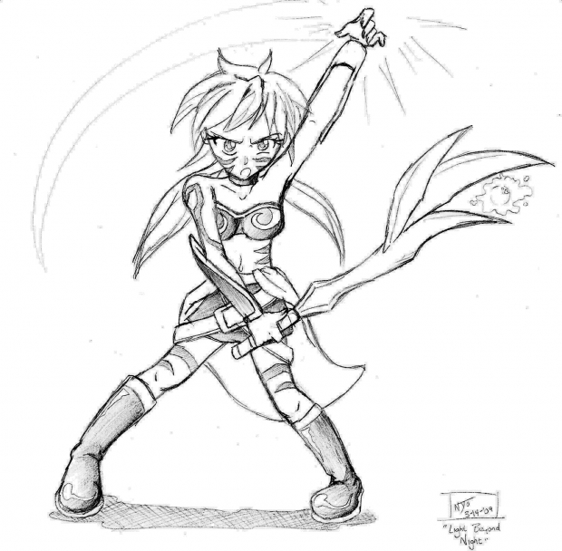 Sketch- "Light Beyond Night"