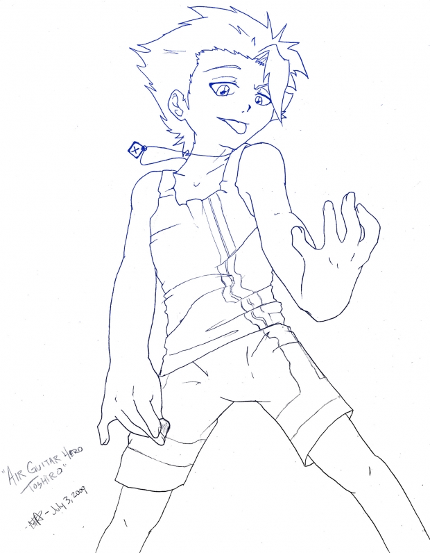 Air Guitar Hero Toshirou