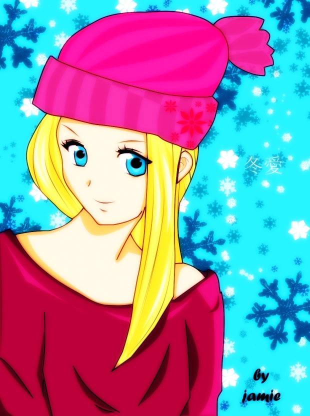 The girl who loves winter