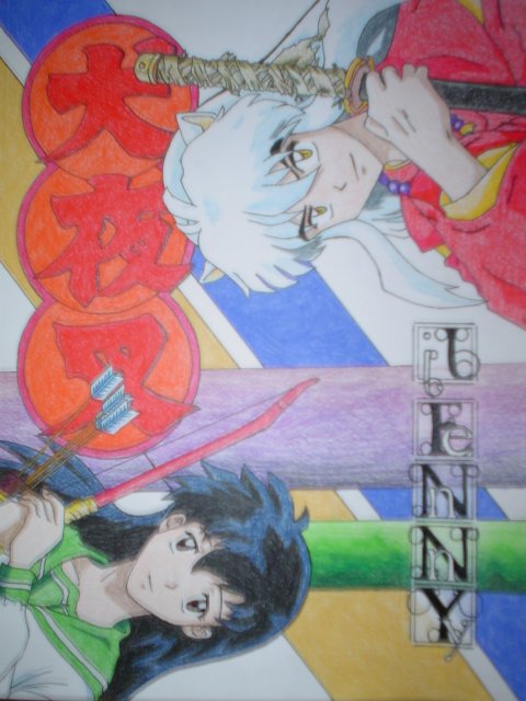 IY & Kagome (coloured)