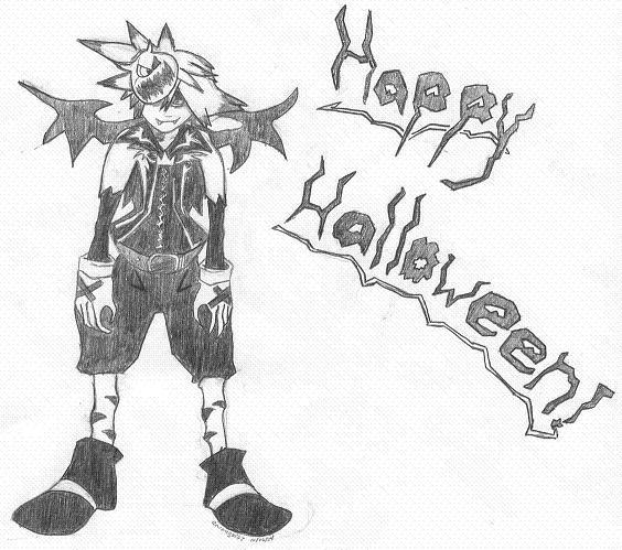 Halloween Town Sora (Shaded)