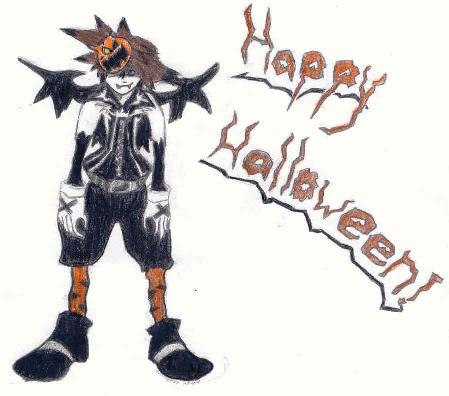 Halloween Town Sora (colored)