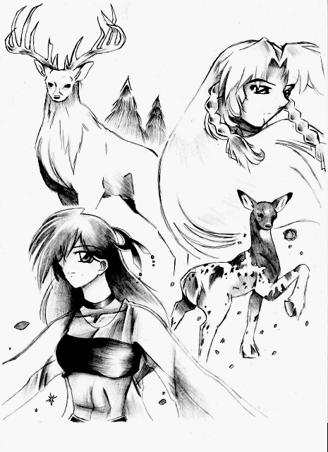 Snow Stag &amp; Princess Doe