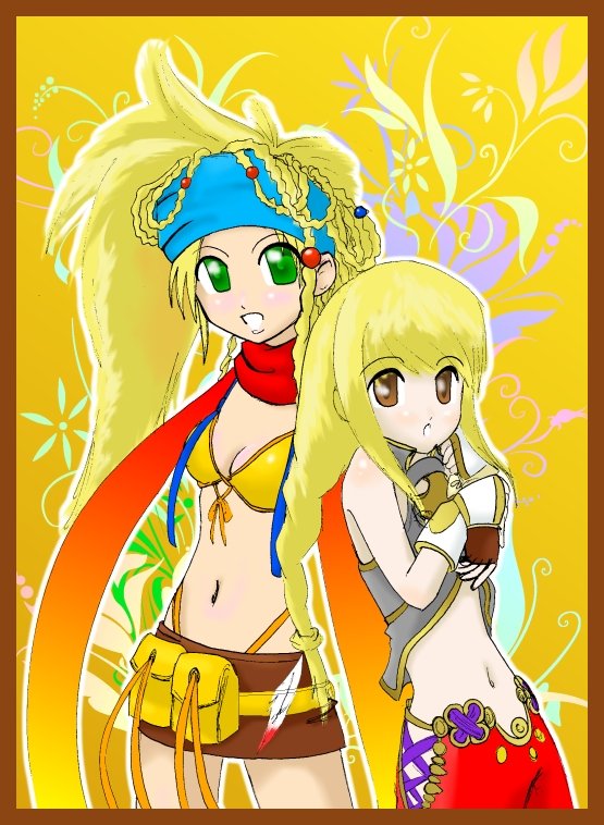Penelo And Rikku