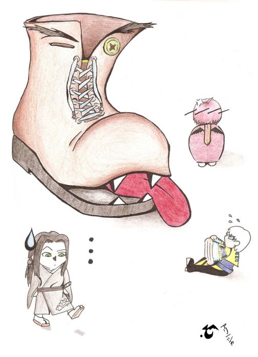 Mr. Boot Is Hungery For 