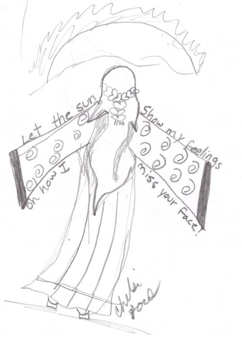 Priestess Kikyo Showing Feelings