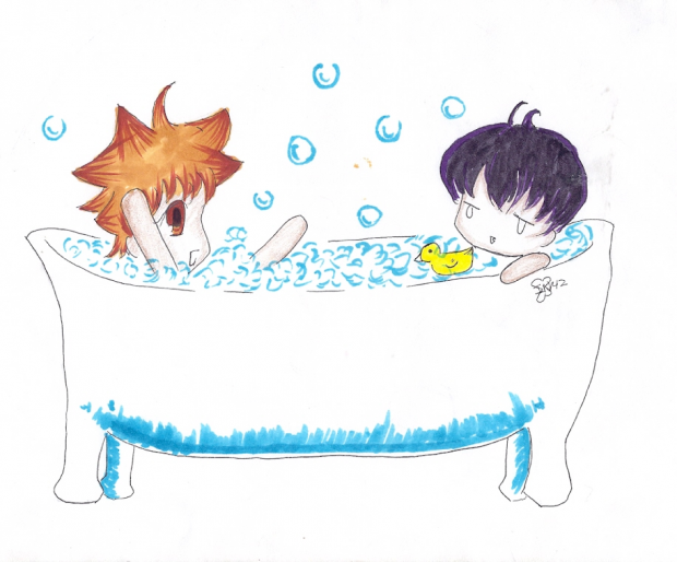 Bubbles Of Secret Joy (Secret Santa for Bic)