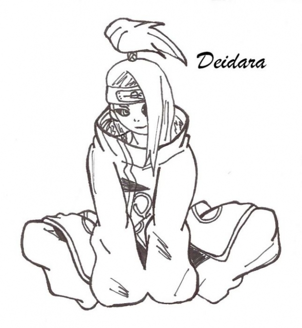Just Deidara Lookin' Cool