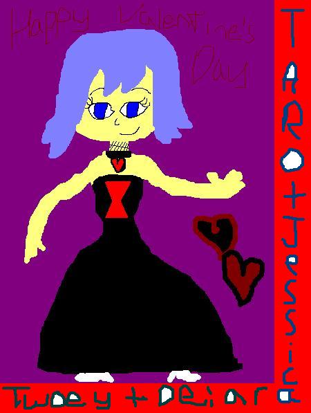 Jess in The Blood Red Valentine