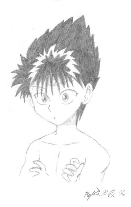 Surprised Hiei