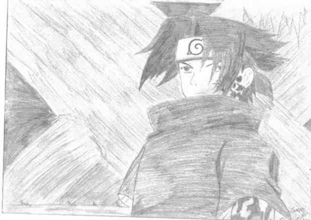 Cursed Marked Sasuke