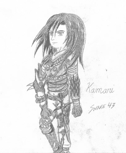 Kamari's Warrior Outfit!