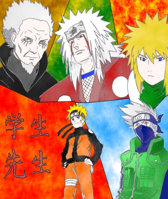 Sensei And Student Color Added