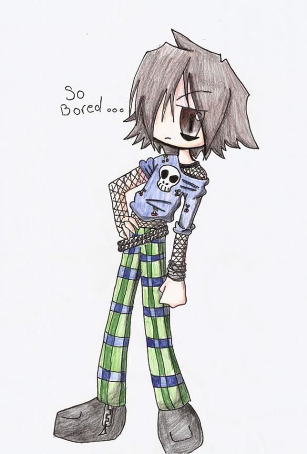 Bored Emo Boy