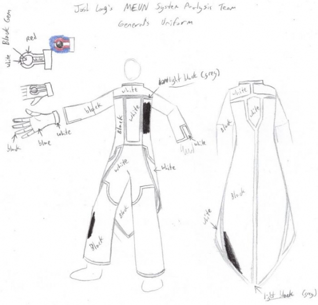 M.s.a.team General's Uniform