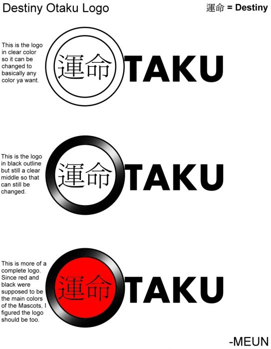 Destiny Otaku Logo - Contest Entry