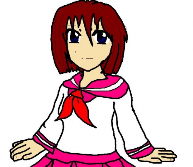 Anime School Girl